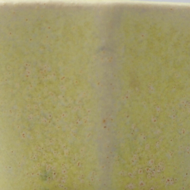 Mini-Bonsaischale 4,5 x 3 x 2,5 cm, Farbe gelb