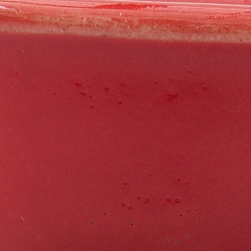 Mini-Bonsaischale 4,5 x 4 x 2 cm, Farbe Rot