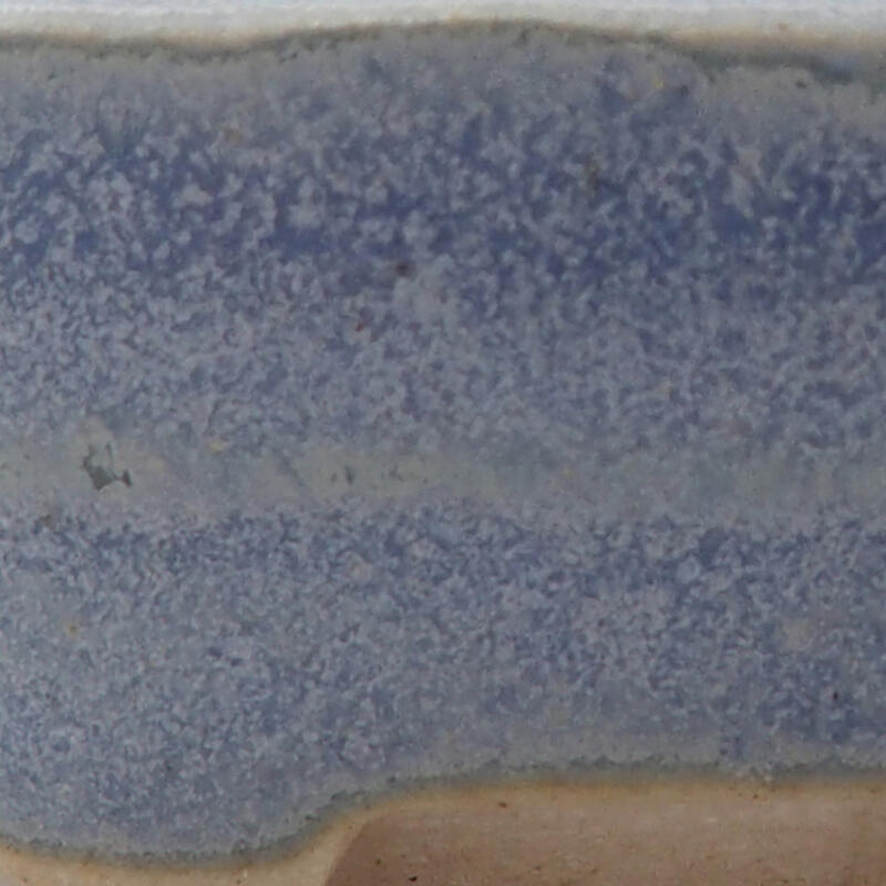 Mini-Bonsaischale 4 x 2,5 x 2 cm, Farbe blau