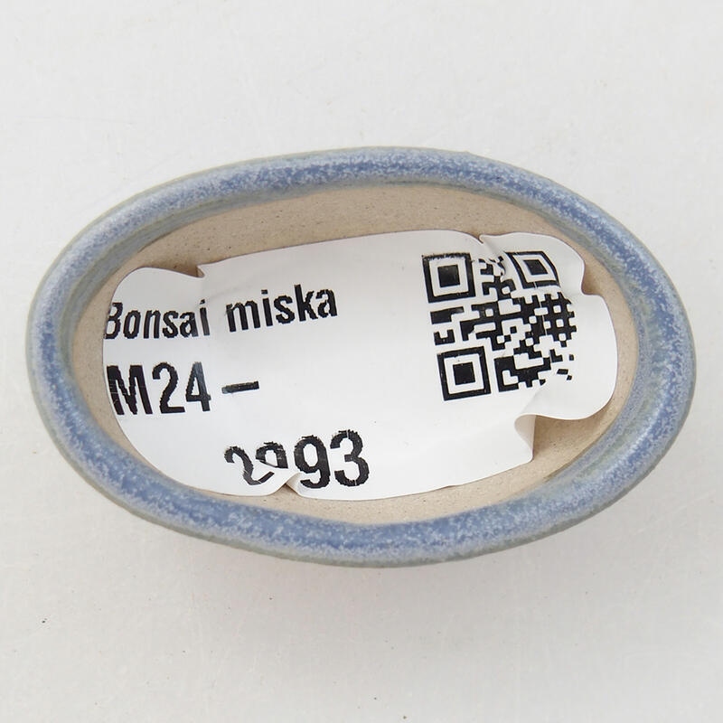 Mini-Bonsaischale 4 x 2,5 x 2 cm, Farbe blau