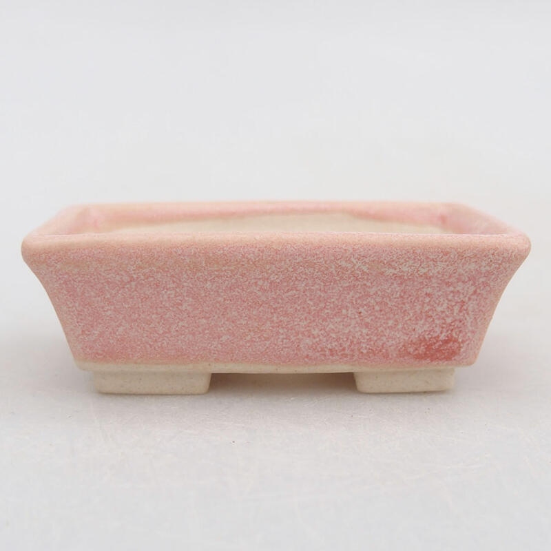 Mini-Bonsaischale 5,5 x 3 x 2 cm, Farbe rosa