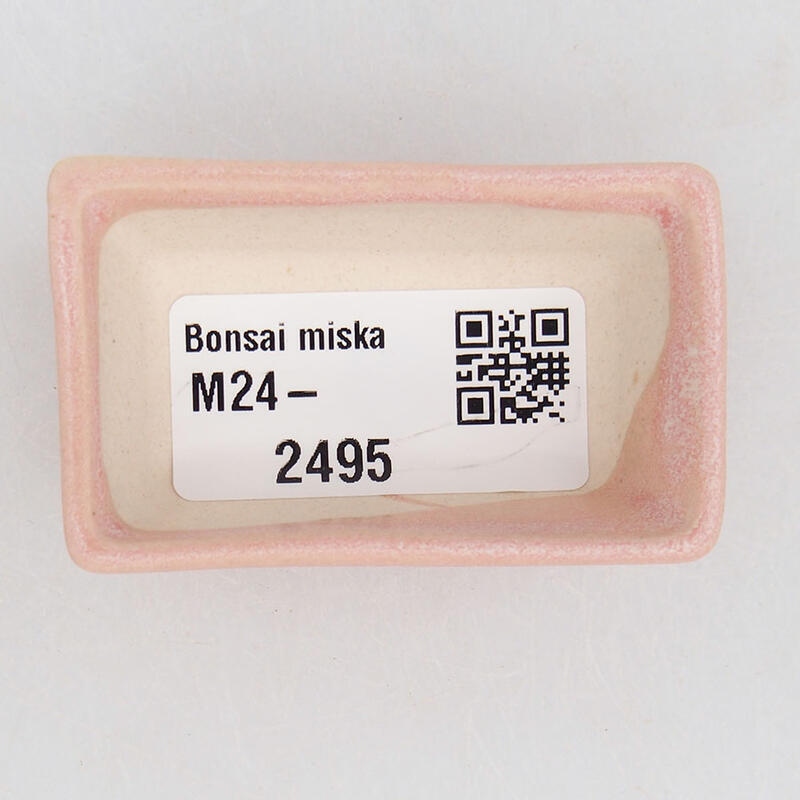 Mini-Bonsaischale 5,5 x 3 x 2 cm, Farbe rosa