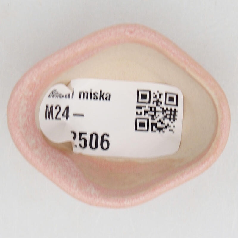 Mini-Bonsaischale 5 x 4 x 2 cm, Farbe rosa