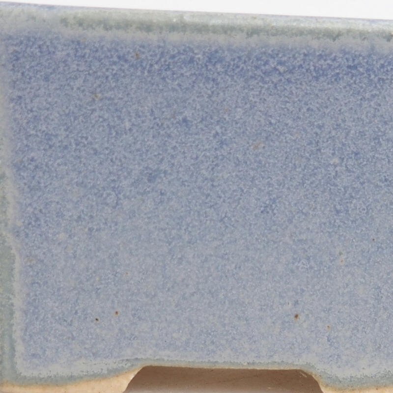 Mini-Bonsaischale 5 x 5 x 3,5 cm, Farbe blau
