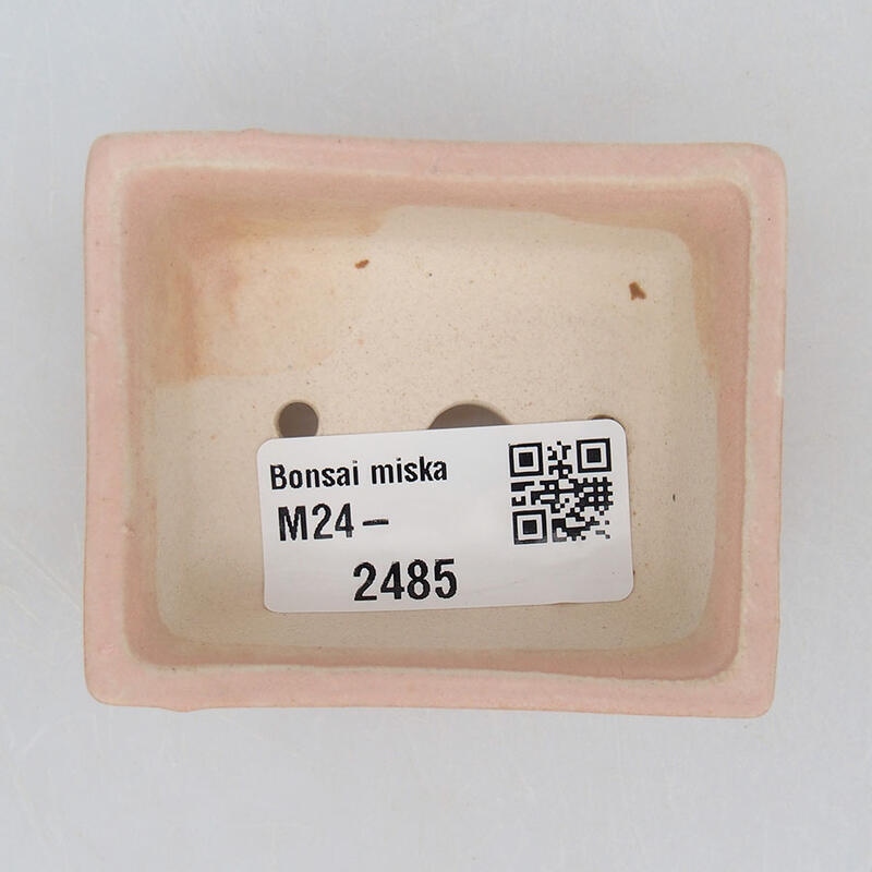 Mini-Bonsaischale 6,5 x 5 x 2,5 cm, Farbe rosa