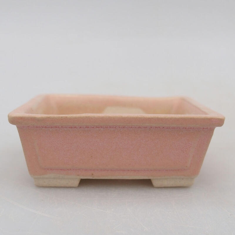 Mini-Bonsaischale 6,5 x 5 x 2,5 cm, Farbe rosa