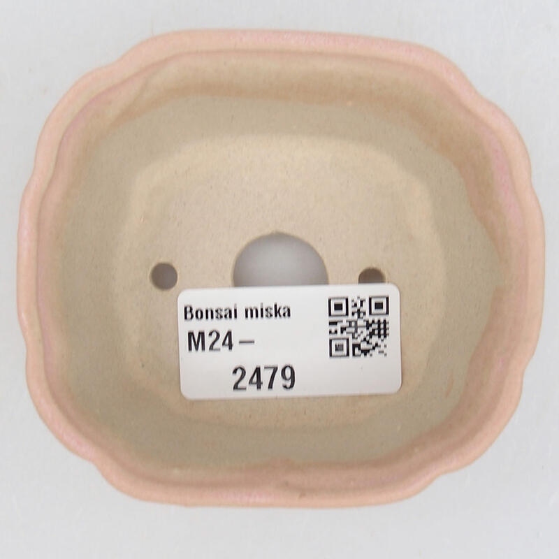 Mini-Bonsaischale 7,5 x 7 x 3,5 cm, Farbe rosa