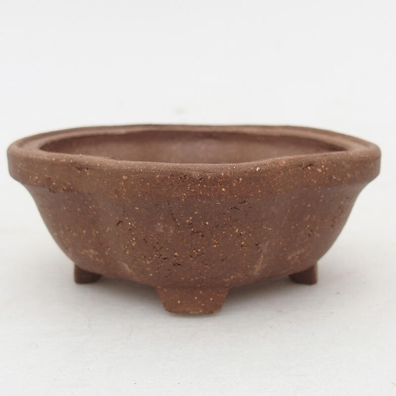 Mini-Bonsaischale 7 x 6 x 3 cm, Farbe braun