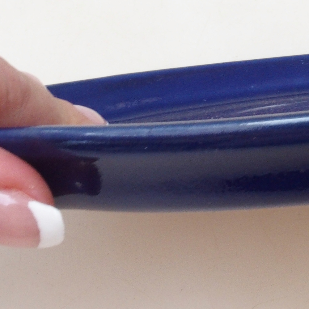 Keramikschale H75 – 18,5 x 13 x 1,5 cm – blau