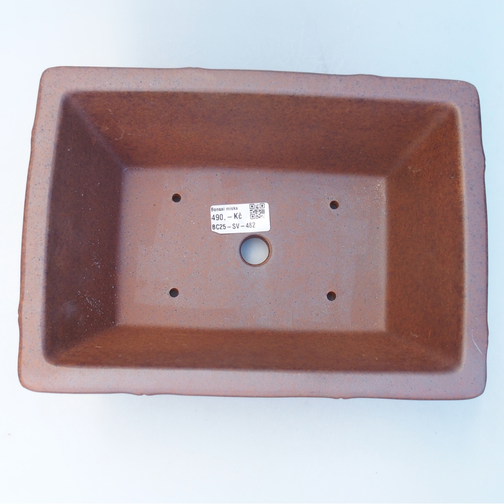 Schale 26,5 x 19 x 10,5 cm braun