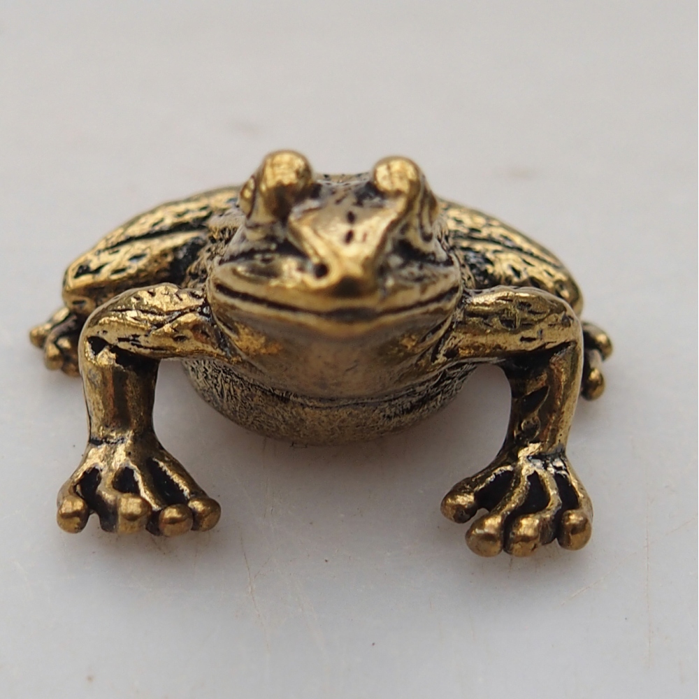 Metallfigur – Frosch