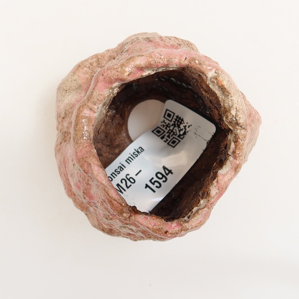 Keramikschale  4 x 4 x 6 cm, Farbe: Rosa