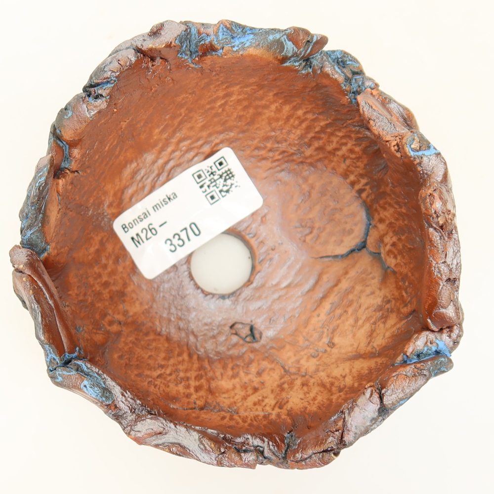 Keramikschale 10,5 × 10 × 7,5 cm, Farbe: Blau