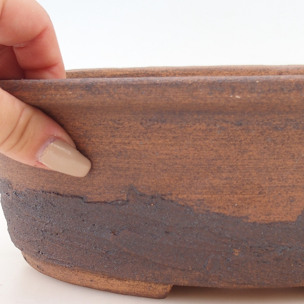 Bonsaischale 28,5 x 22 x 8,5 cm , Farbe braun