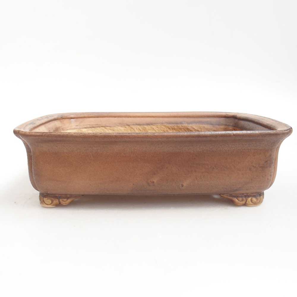 Bonsaischale aus Keramik  25 x 20 x 7,5  cm, Farbe rosa
