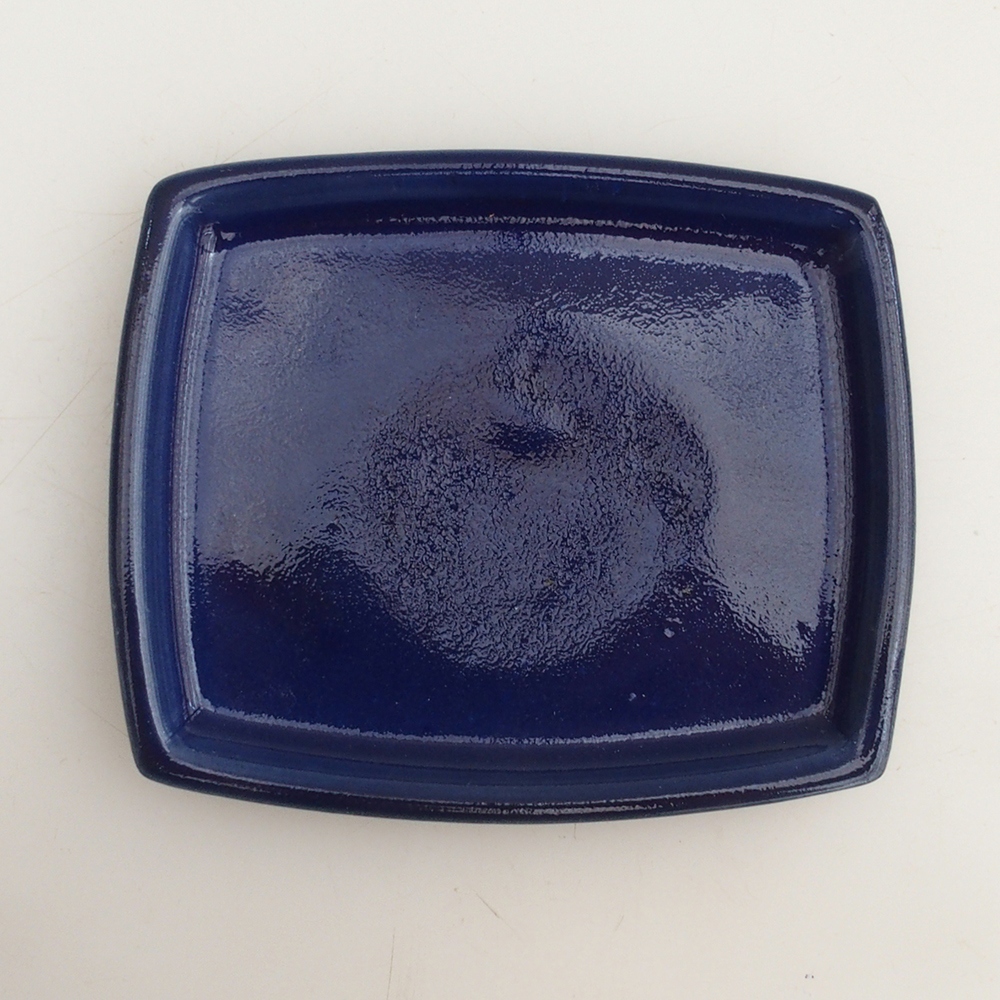 Keramikschale H11 – 11,5 x 9,5 x 1 cm – blau