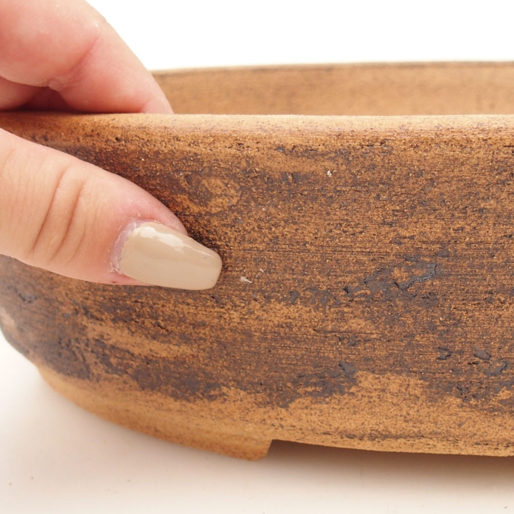 Bonsaischale 32,5 x 25 x 8 cm , Farbe braun