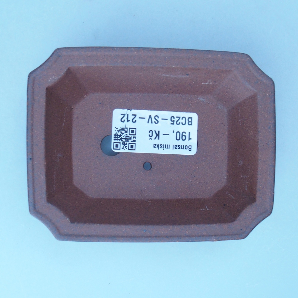 Schale 11 x 8,5 x 3,5 cm braun