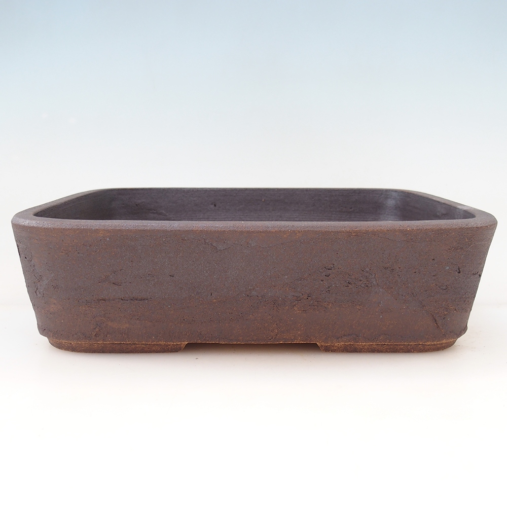 Bonsaischale 30 x 25 x 8 cm , Farbe braun