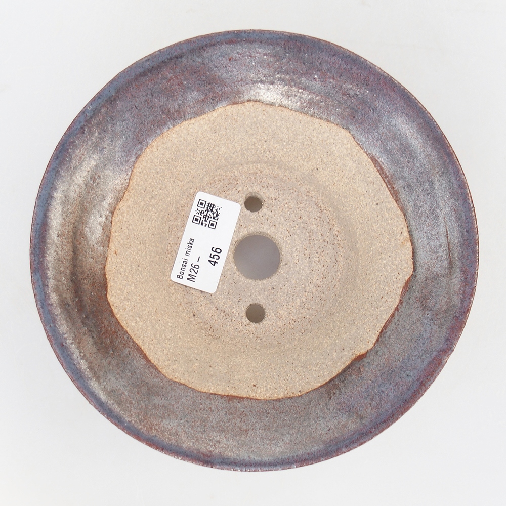 Bonsaischale aus Keramik 16 x 16 x 7 cm, braun