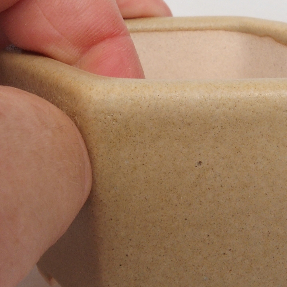 Mini-Bonsaischale 6,5 x 6 x 4  cm, Farbe braun
