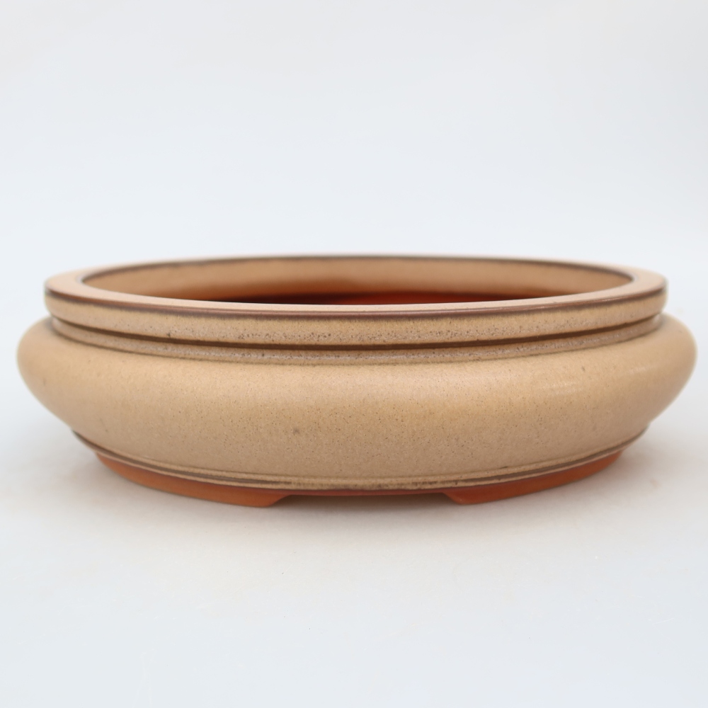 Keramikschale  23 x 23 x 7 cm, Farbe: Beige