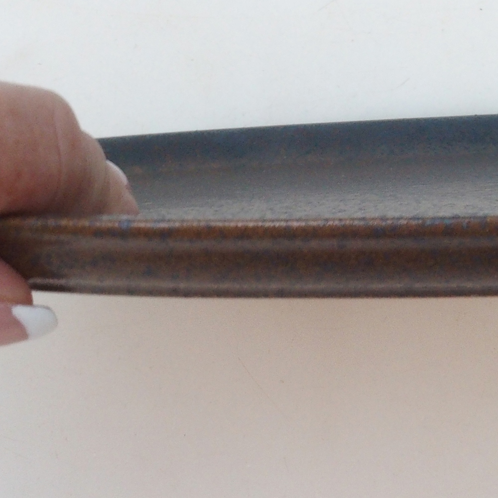 Keramikschale H15 25 x 15 x 1 cm – braun