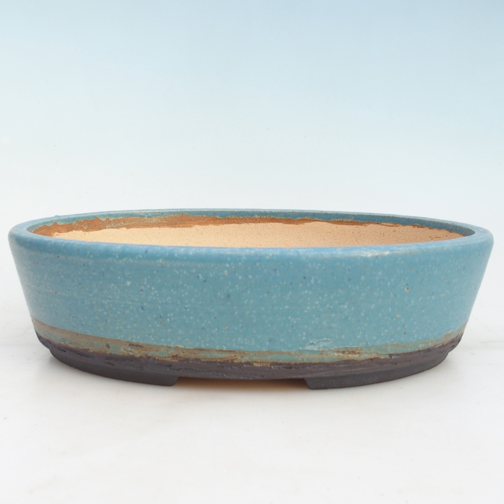 Bonsaischale 32,5 x 26 x 8,5 cm , Farbe blau