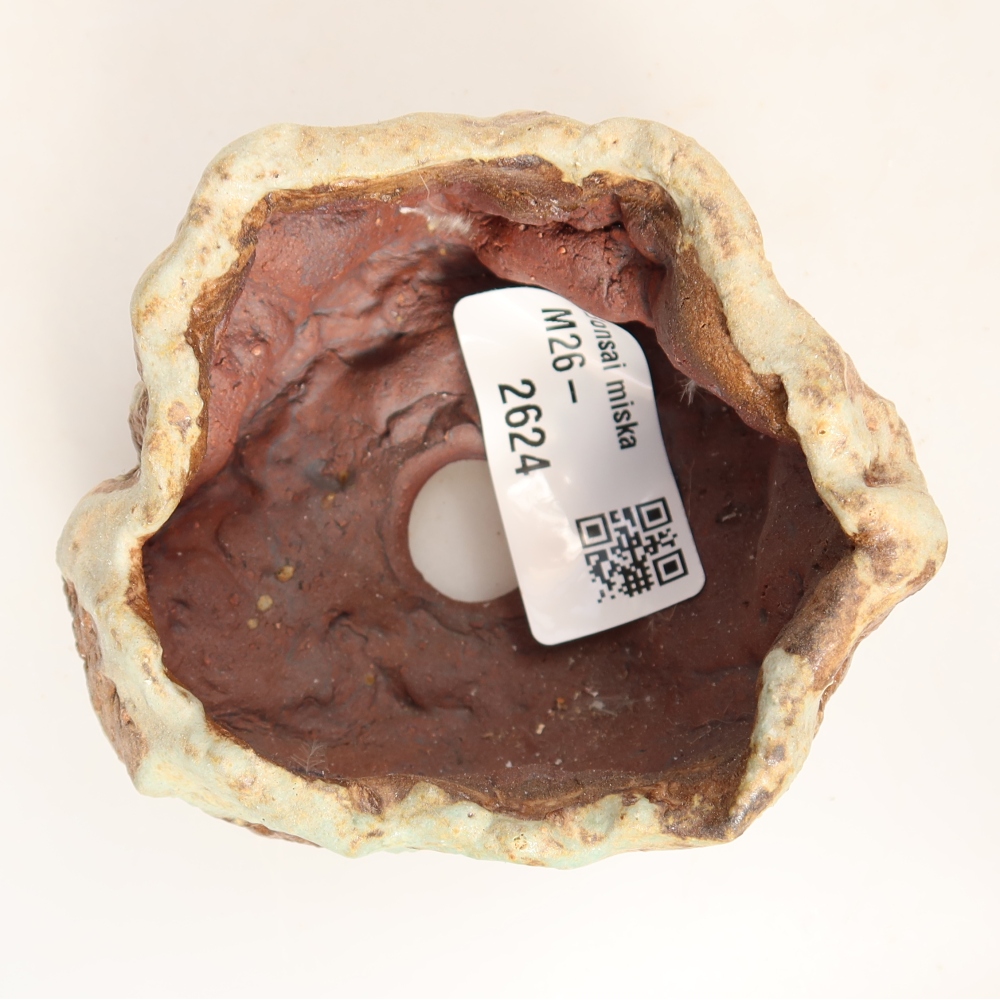 Keramikschale  7,5 x 7,5 x 4,5 cm, Farbe: grün