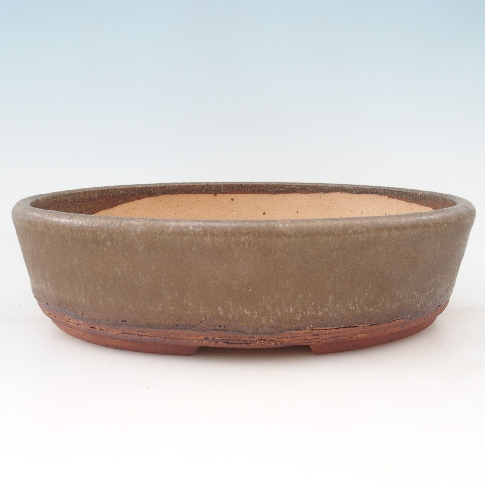 Bonsaischale 28,5 x 22 x 7 cm , Farbe braun