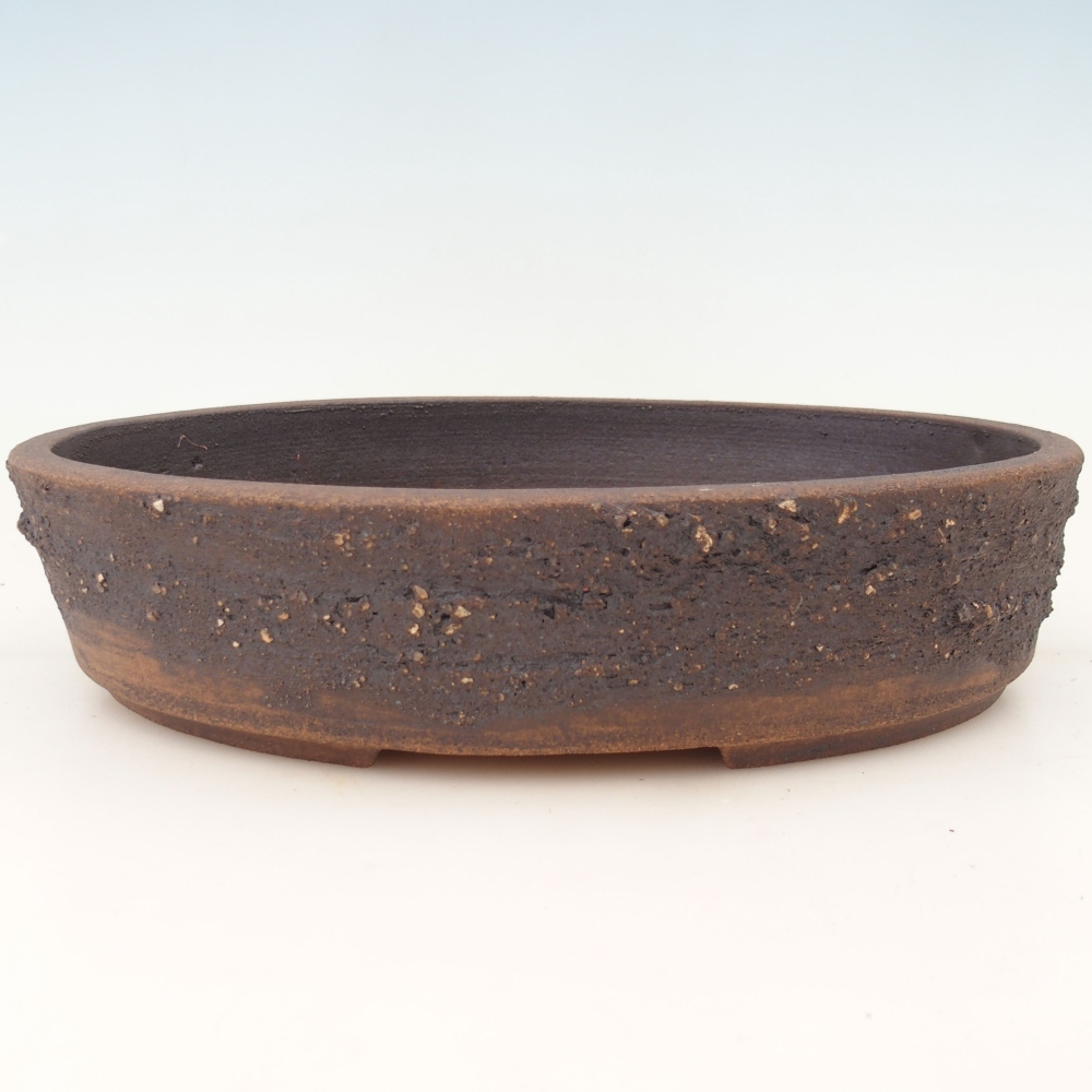 Bonsaischale 32,5 x 25 x 7 cm , Metallfarbe