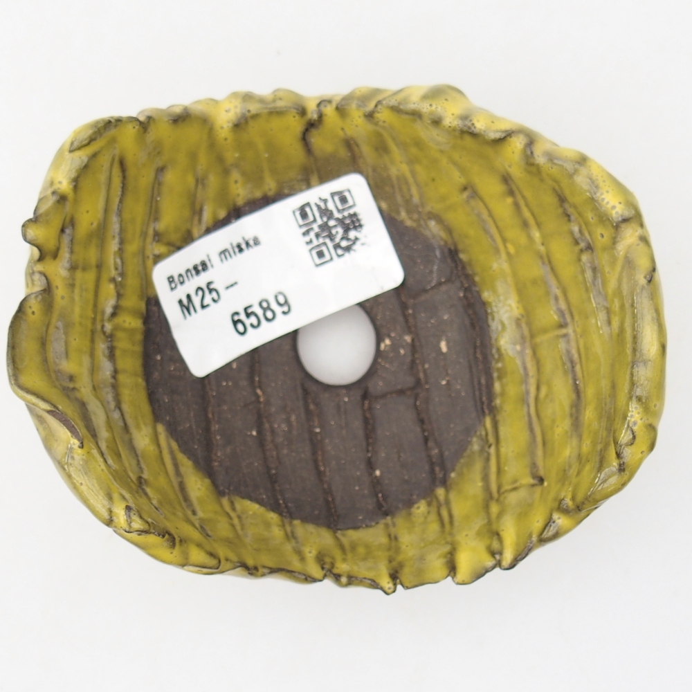 Keramikschale 9 x 8 x 5 cm , gelb