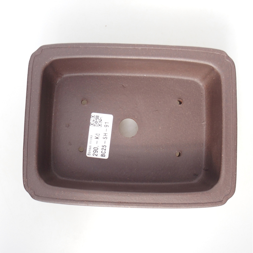 Schale 17,5 x 13,5 x 5,5 cm braun
