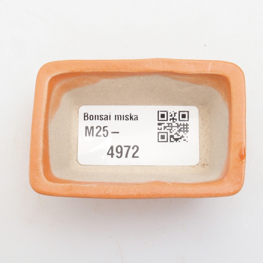 Mini aus Keramik, 6 x 4 x 2,5 cm, orange