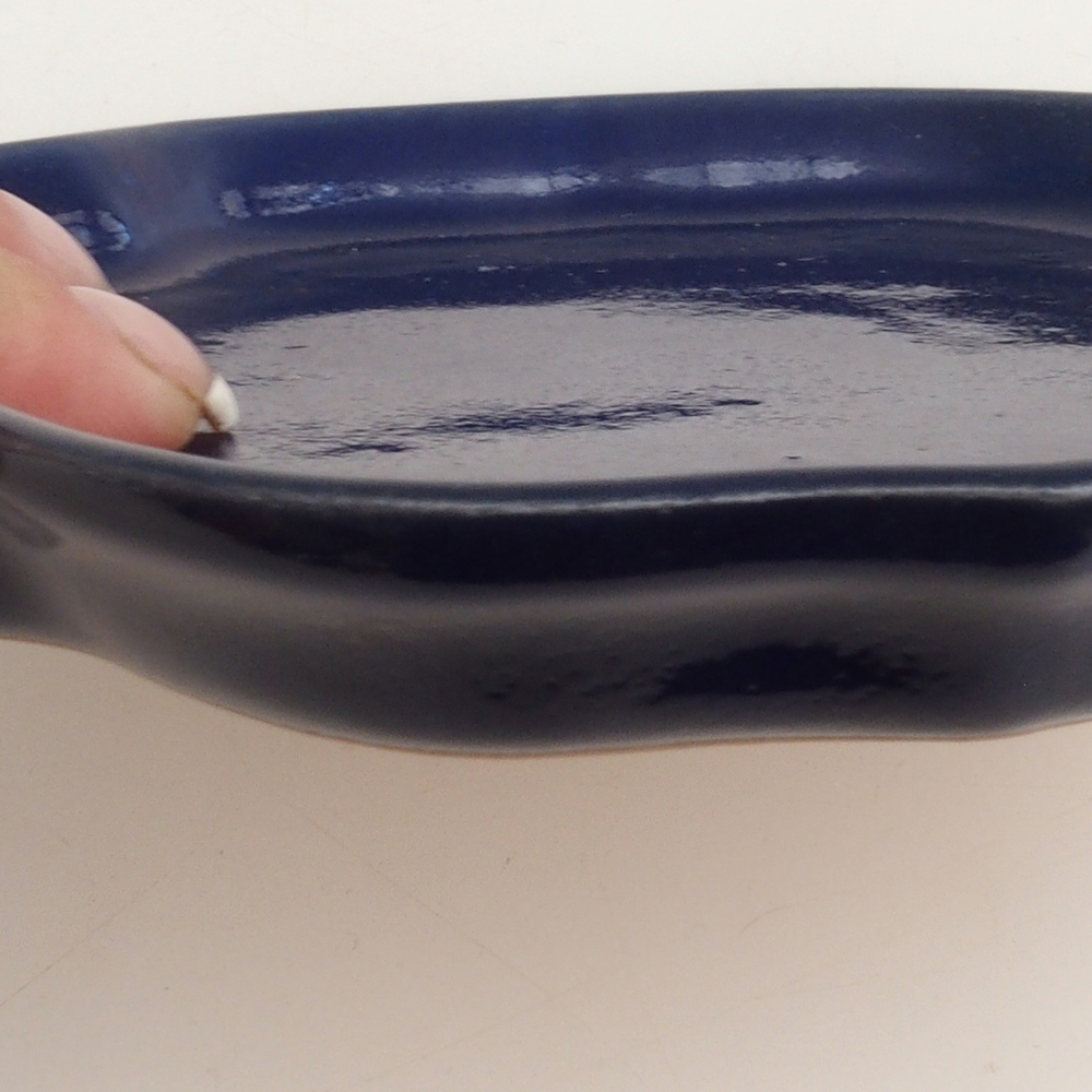 Keramikschale H06 – 14 x 14 x 1,5 cm – blau