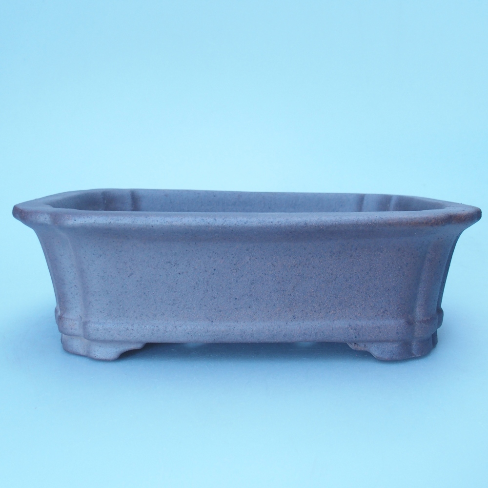 Schale 21,5 x 17,5 x 6,5 cm braun