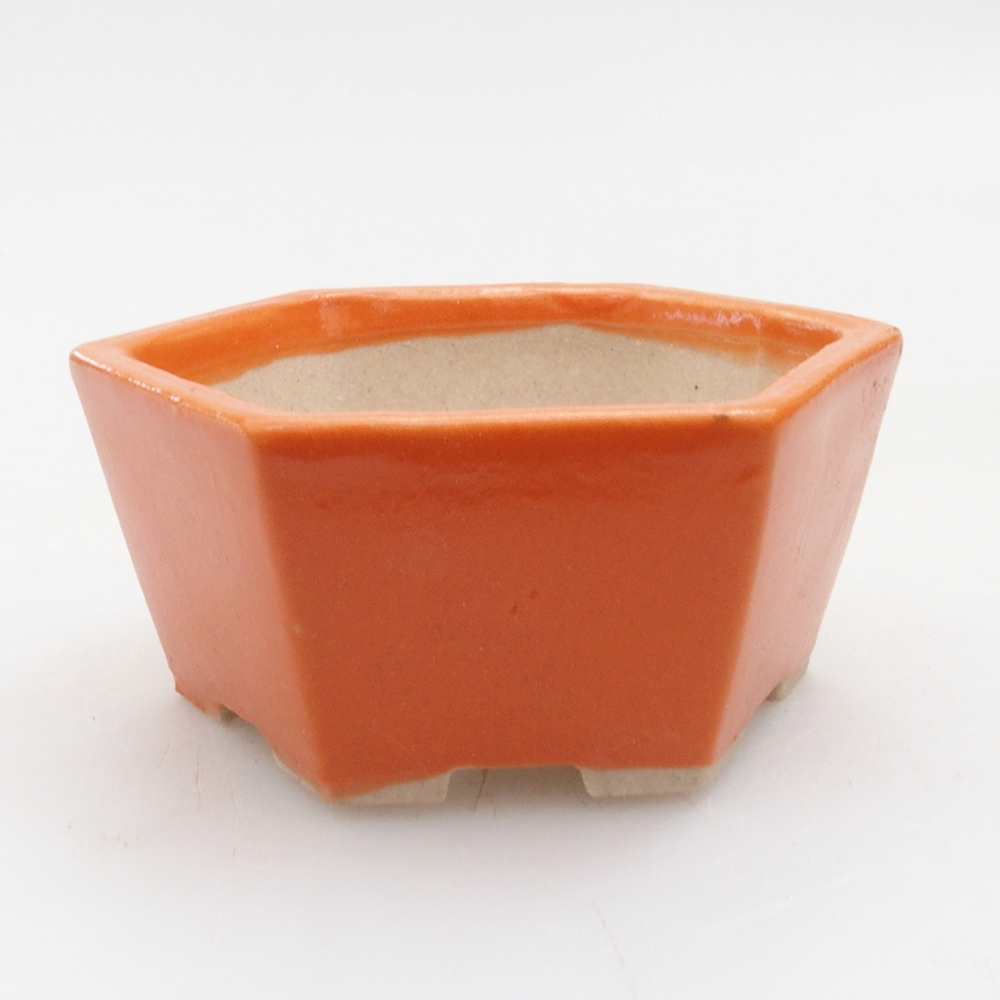 Mini aus Keramik, 6 x 5 x 2,5 cm, orange