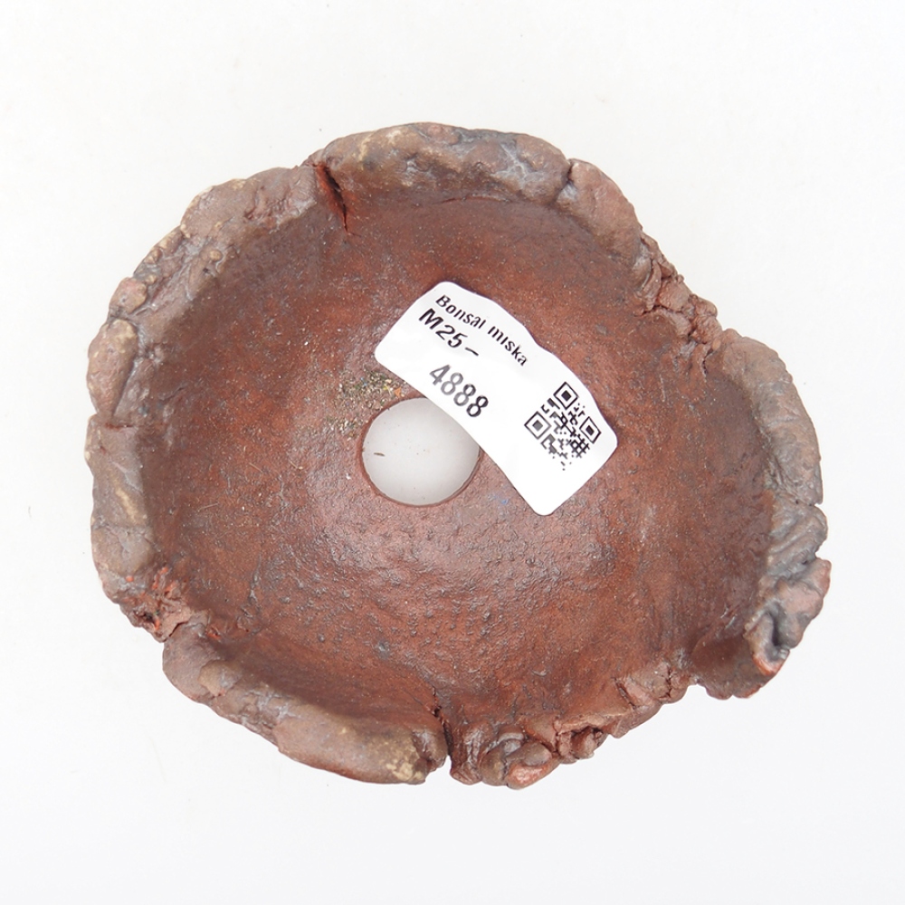 Keramikschale 10 x 9 x 7 cm, Farbe braun