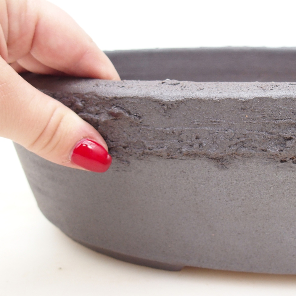 Bonsaischale 33 x 26,5 x 8,5 cm , Farbe braun