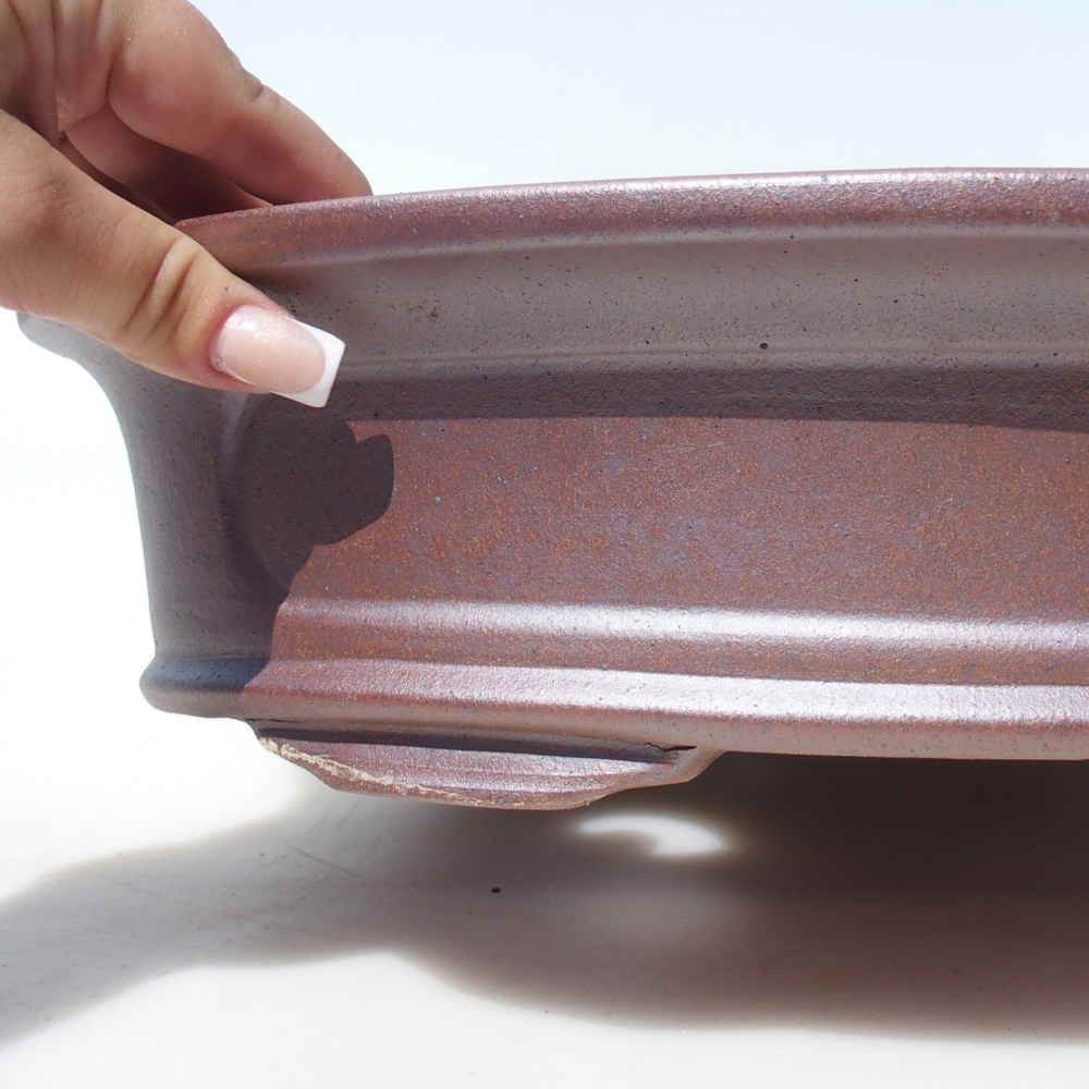 Schale 38 x 28 x 8,5 cm braun - NUR PERSÖNLICHE ABHOLUNG ODER PALLETTENVERKEHR
