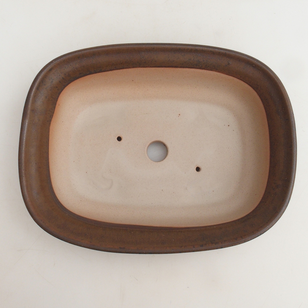 Bonsai-Schale H25 – 23 x 17 x 5,5 cm – braun