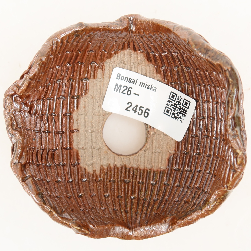 Keramikschale  9 x 8,5 x 7 cm, Farbe: braun