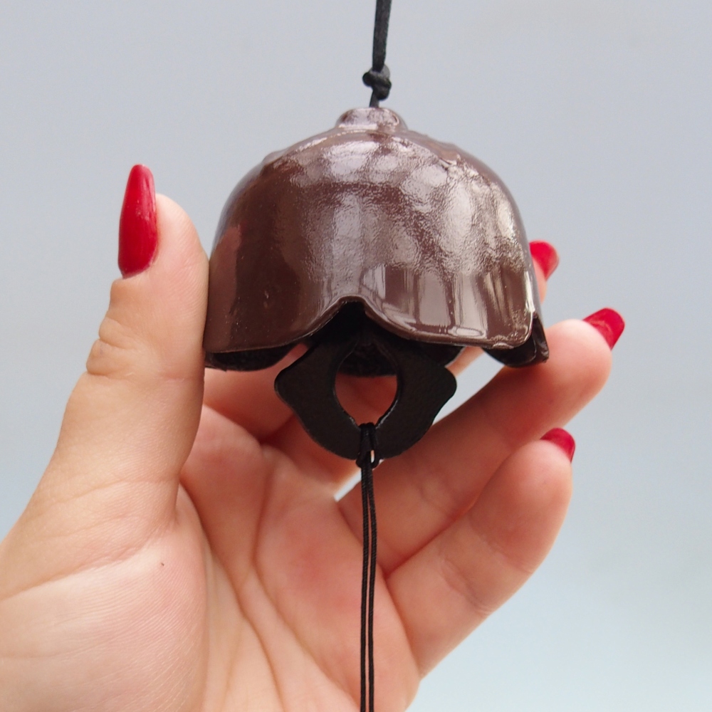 Metall-Windspiel, braun