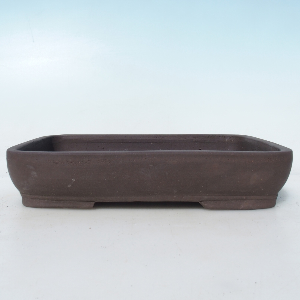 Bonsaischale 25,5 x 17,5 x 5 cm Birke braun