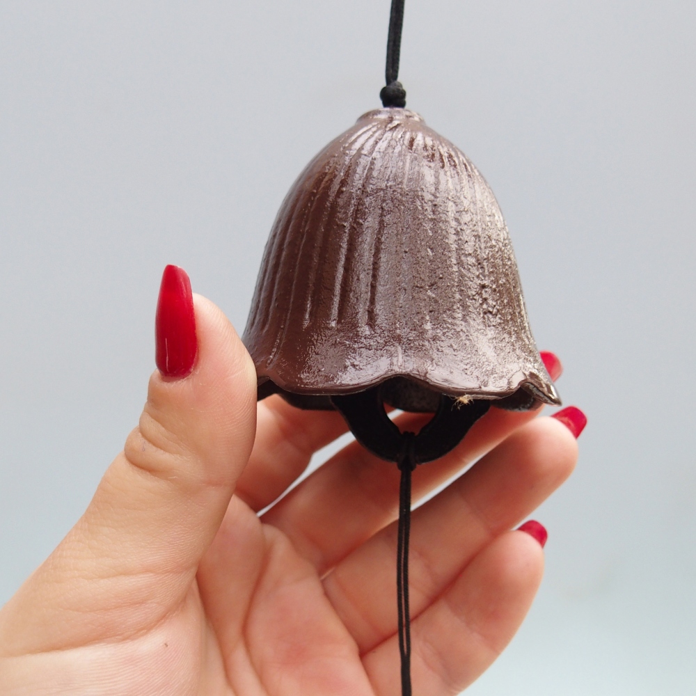 Metall-Windspiel, braun