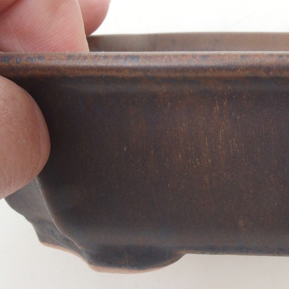 Bonsai-Schale H17 – 15 x 10 x 4 cm – braun