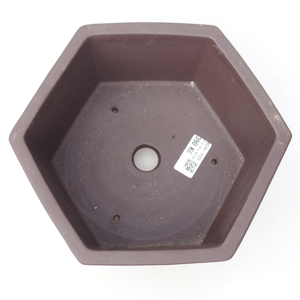 Schale 21 x 18,5 x 10 cm braun