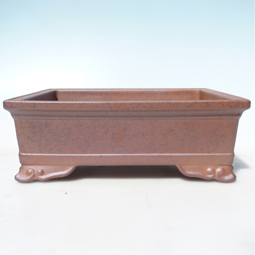 Schale 32 x 24 x 10,5 cm braun