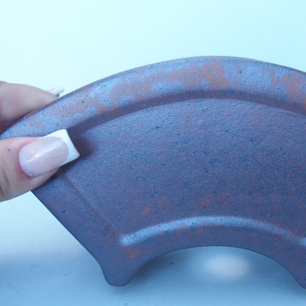 Schale 16 x 8 x 9 cm braun