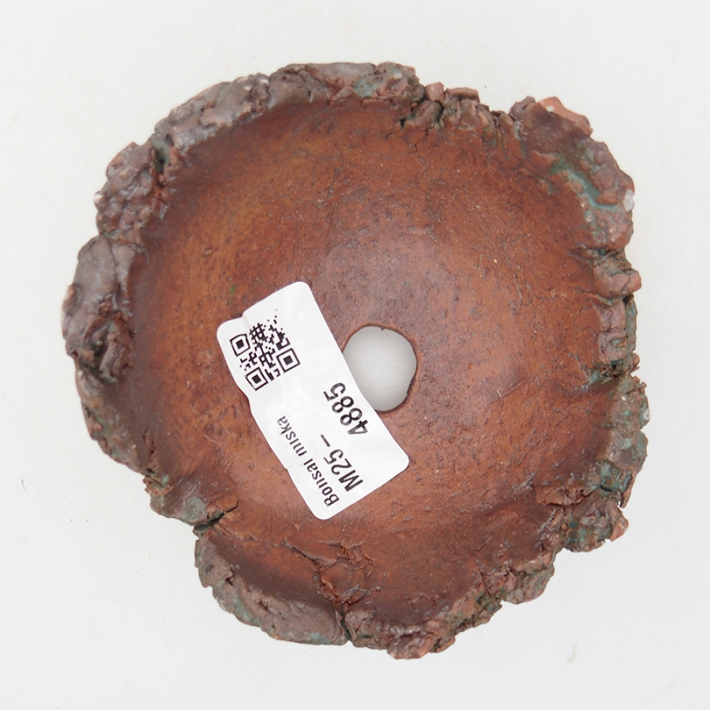 Keramikschale 9 x 9 x 5 cm, Farbe grün